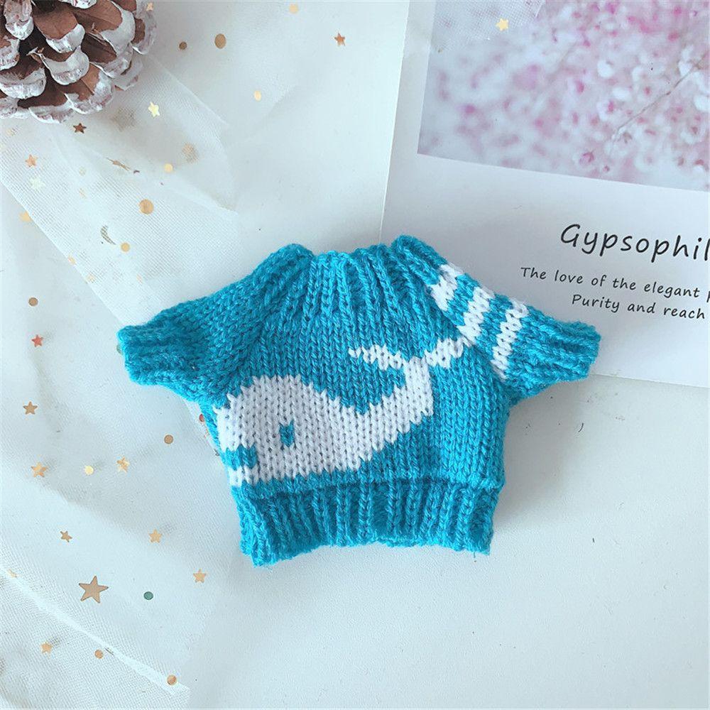 Doll Clothes for 20cm Dolls Plush Doll's Clothing Sweater Stuffed Toy Dolls Outfit for Idol Dolls Accessories