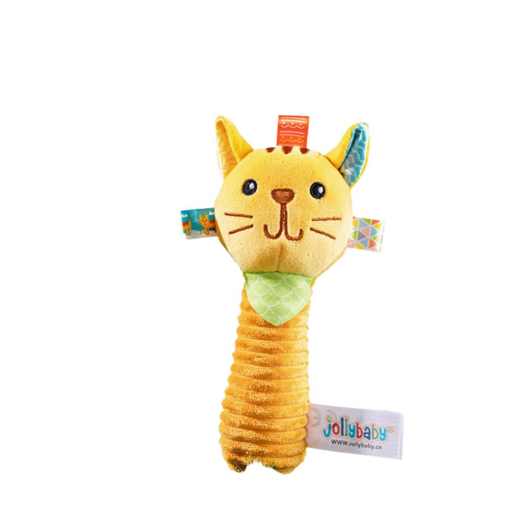 

Soft Plush Baby Rattles Crinkle Sound Hand Grip Rattle Sensory Toys Newborn Development Style 8