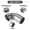 A ABSOPRO Exhaust Pipe Intercooler Pipe Air Intake Tube Intake