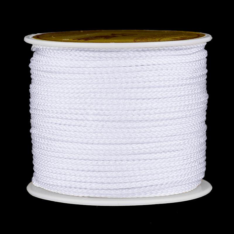 Buddha Bead Bracelet: Braided Wenwan Jade String