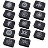 Spielkarten-Aufbewahrungsbox Halter Metallkarten-Aufbewahrung Geschenkbox Kleine Schmuckschatulle Divinations-Aufbewahrungsbox