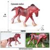 Children's Prancing Horse and Jockey Toy Set