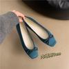 Fashion 2025 New Women Comfortable Shoes Fashion Shallow Slip On Ladies Elegant Ballerinas Shoes Soft Flat Heel Outdoor Casual Mary Jane