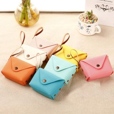 Macaron-colored Coin Purse
