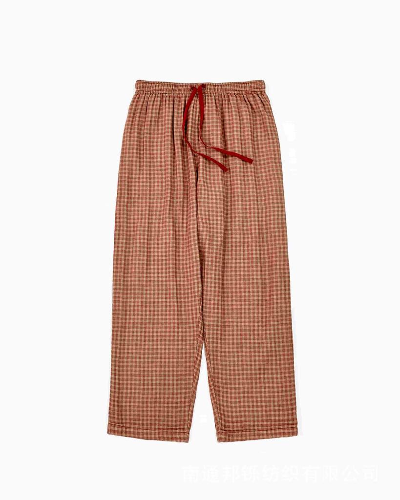 Little Warm Current 2025 Women's Four-Layer Cotton Gauze Long-Sleeve Pajama Set