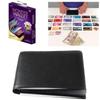 Large Wonder Wallet Capacity Change Card Pack Cardcase Pu Material Solid Color