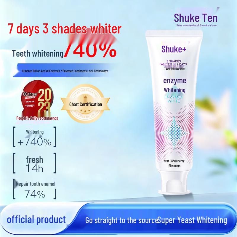 SUCIE Star Sand Cherry Blossom Enzyme Toothpaste