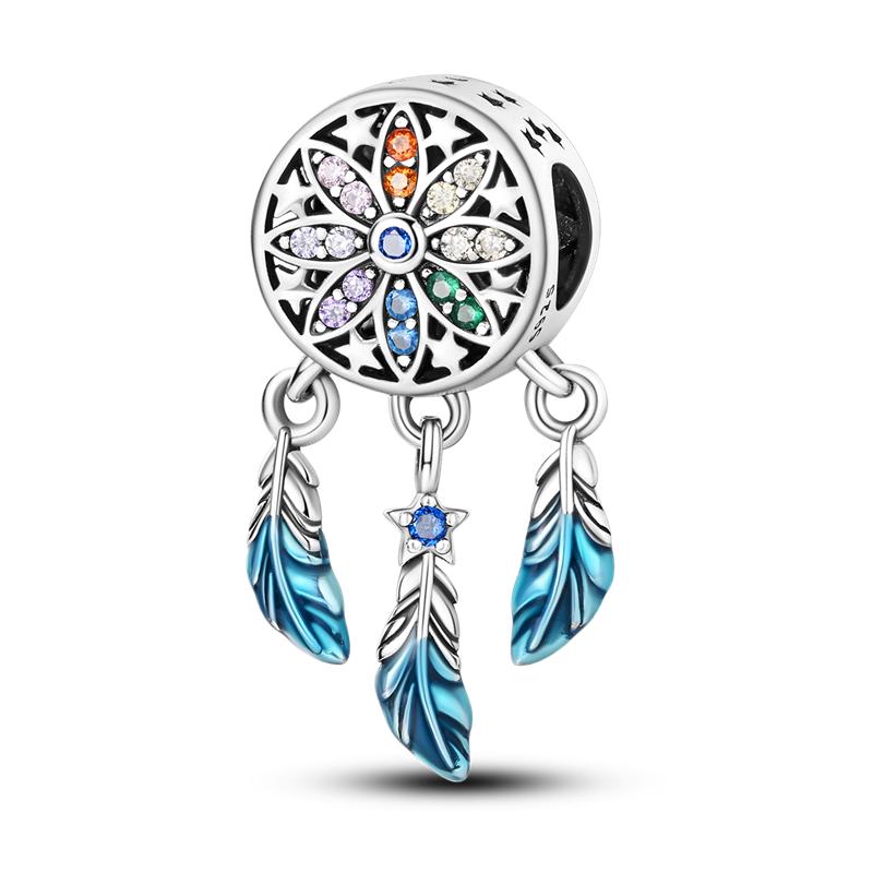 Marine Organism Seriescopper Charms Pendants Fit Original Pandora Bracelet Diy Beads Shell Pearls Conch Moon Star