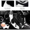 Cow Print Car Accessories Set, Soft Fluffy Plush Cute Cow Steering Wheel Cover & Handbrake Cover, Warm Furry Cow Print Armrest Mat & Shift Gear
