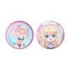 TV Anime "I Became Friends with the Second Cutest Girl In My Class" Amami Yu Aurora Can Badge Set of 2