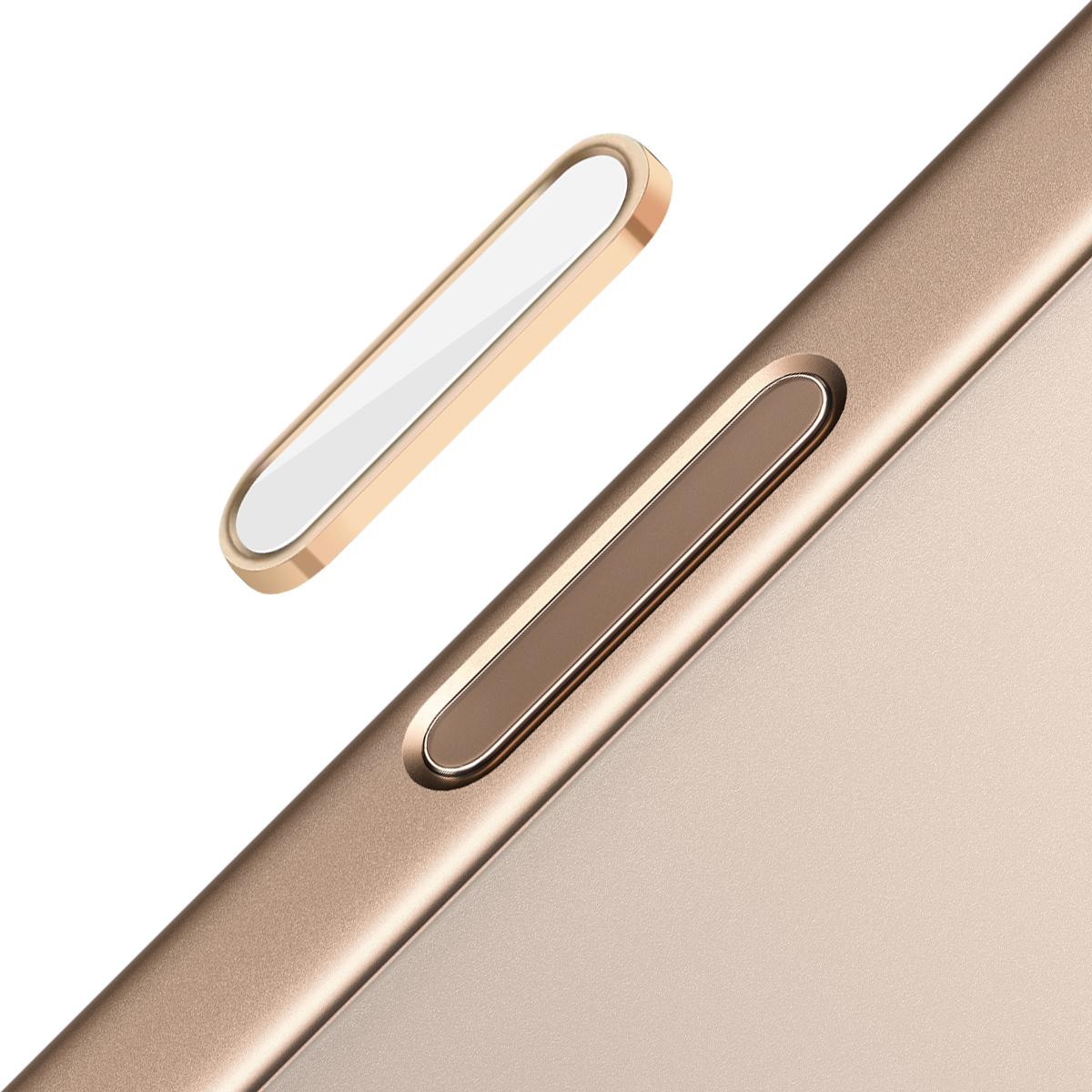 

NORTHJO Для iPhone 16/16 Plus/16 Pro/16 Pro Max Захисник кришки кнопки керування камерою Металева рамка з конденсаторним чипом Black Gold
