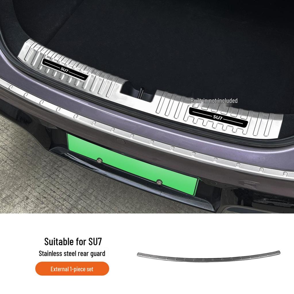 Xiaomi SU7 Rear Bumper Anti-Scratch Wear-Resistant Trunk Threshold Strip