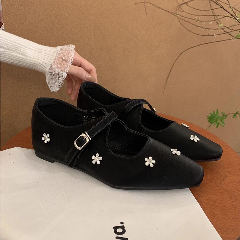 

Внутреннее увеличение высоты, серебристые туфли-лодочки с легким вырезом, женский весенний новый темперамент позднего вечернего бриза, сказочные Мэри Джейн на толстой подошве 40 чёрный