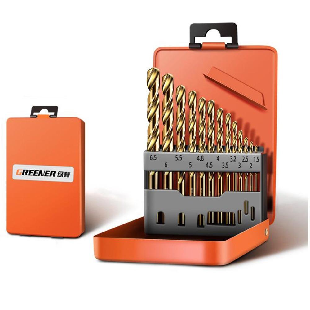 

Многоцелевые сверла HSS Титановые Прочные Сверла Горячий Набор Сверл для Дерева Металла Кирпичной кладки