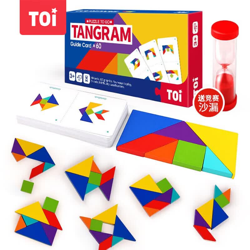 TOI Kids Wooden Tangram Puzzle