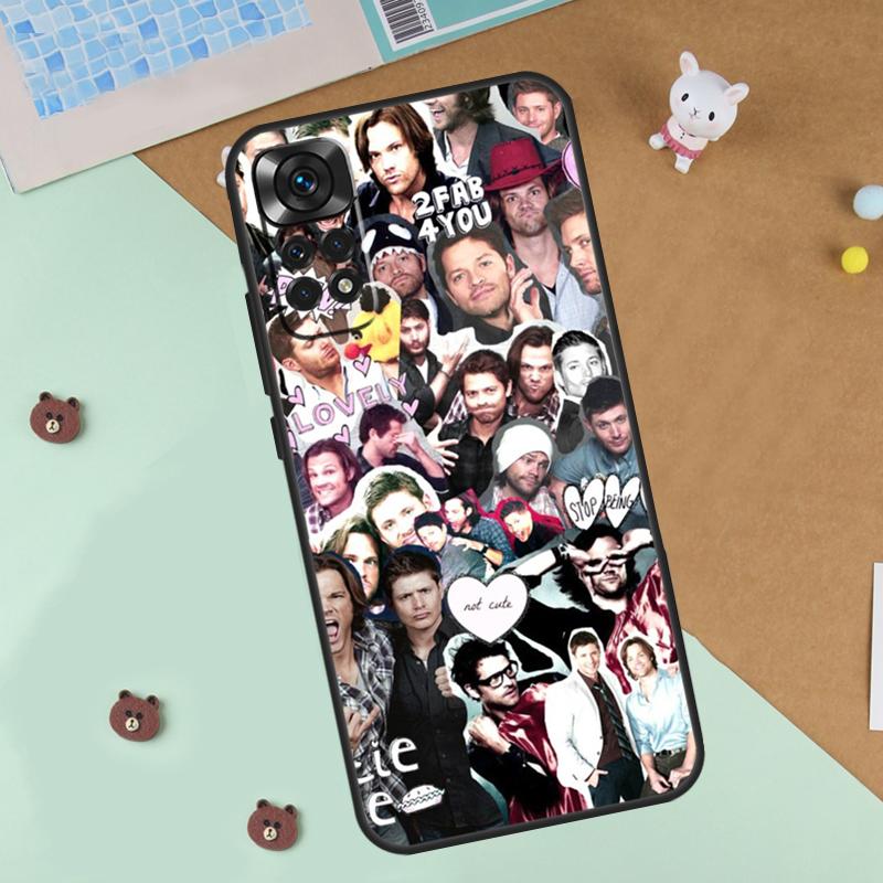 Supernatural Jensen Ackles Case For Xiaomi Redmi Note 13 12 11 9 10 14 Pro 10S 11S 12S Cover For Redmi 13C 10C 12C 14C