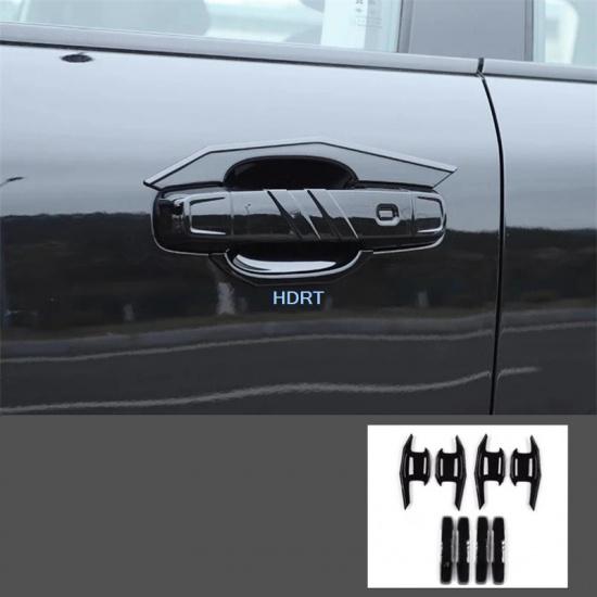 Car Styling Front Door Handle Rear Trunk Tail Gate Bowl Cover Accessories Exterior Sticker For Baic Beijing BJ40/ICKX K2 2024 +