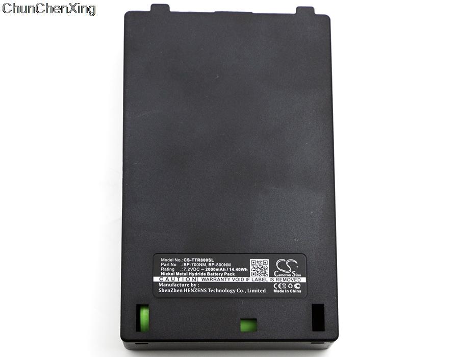

Cameron Sino 2000mAh Wireless Headset Battery BP-700NM, BP-800NM for TELEX RKP-4, TR-1, TR-700, TR-800, TR-80N, TR-825, TR82N