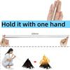 Telescopic Camping Blower Fire Tube Collapsible Bellows Outdoor Survival Starter Pocket Gear for Easy Campfire Ignition