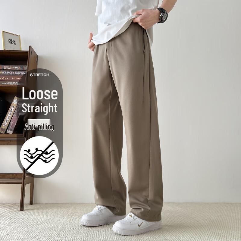 

SNOWFLYING Men s Relaxed Fit Straight-Leg Casual Pants 2XL