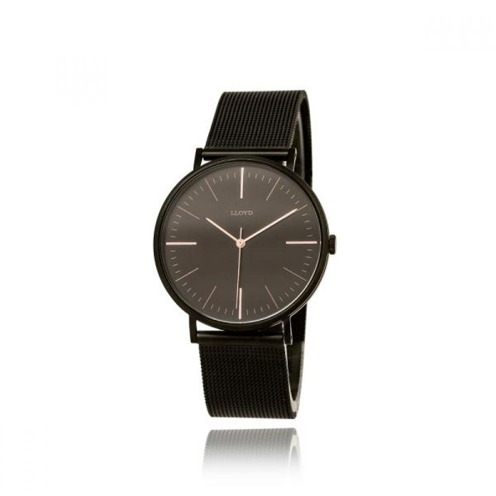 

LLOYD Lmate Slim Fit Index черные мужские часы с сеткой для пары LL1G20319MBB