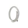 Alloy Letter Brooch with Embedded Crystals Elegant Alphabet Pin Suitable for Formal and Casual Wear Stylish Metal Letter Accessory