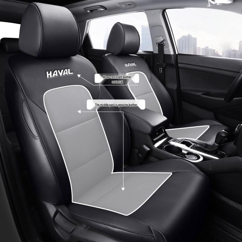 YN Custom Sports Leather Seat Cover for Haval Big Dog - Four Season Full Coverage