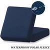 Waterproof Plain Sofa Cushion Cover Jacquard Elastic Sofa Slipcovers For Living Room Chaise Lounge L-Shaped Sofa Seat Cover