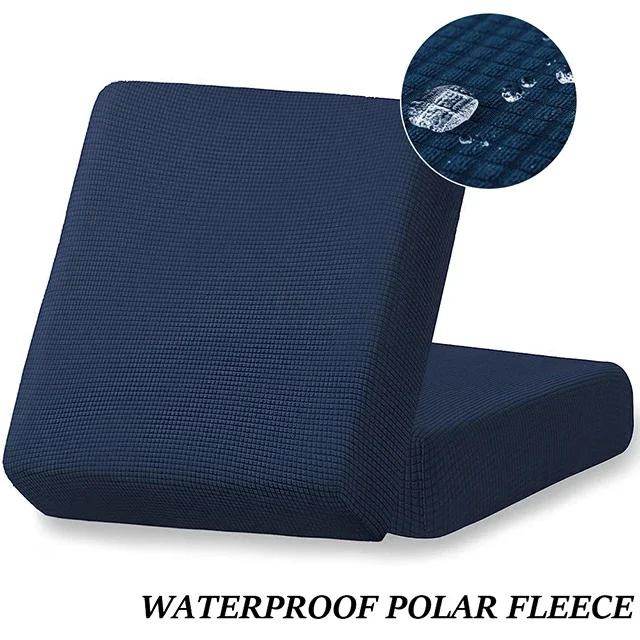 Водонепроницаемый чехол на подушку сиденья дивана Жаккардовый полар-флис Чехлы для дивана Эластичный Съемный Чехол для дивана Защита мебели от домашних животных и детей Normal Size S-1pc 2814₽