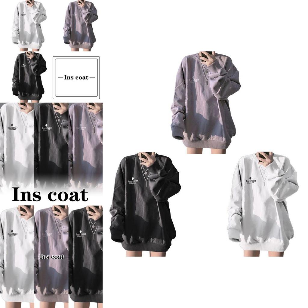 Korean Version Of The Female Set Head Thin Section Of Students Sweater Loose