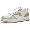 Anta Lieyan1.0 Coverage Slip Resistant And Abrasion Resistant Low Top Skateboard Shoes Women's White Cyan Yellow Sneakers 122528091-6