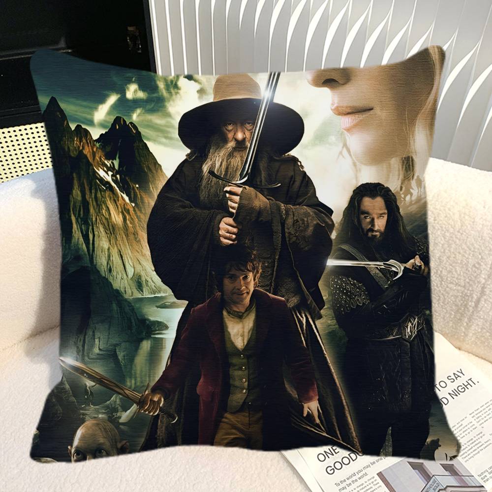 Movie TThe HHobbitt Pillow Case Square Pillow Bedroom Sofa Leisure Comfort Cushion Car Home Decoration