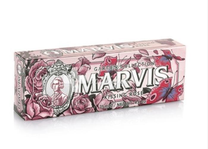 Dentifrice - MARVIS - Menthe & Rose Bulgare - 75ml - Protection Complète - Fraîcheur Durable