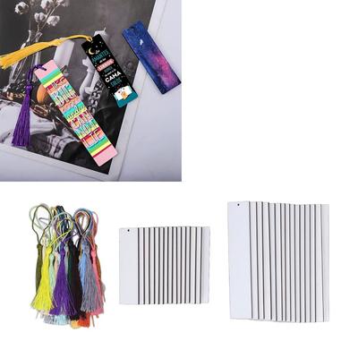 20pcs White Sublimation Blanks Bookmark Sublimation Blank Bookmarks Birthday Wedding