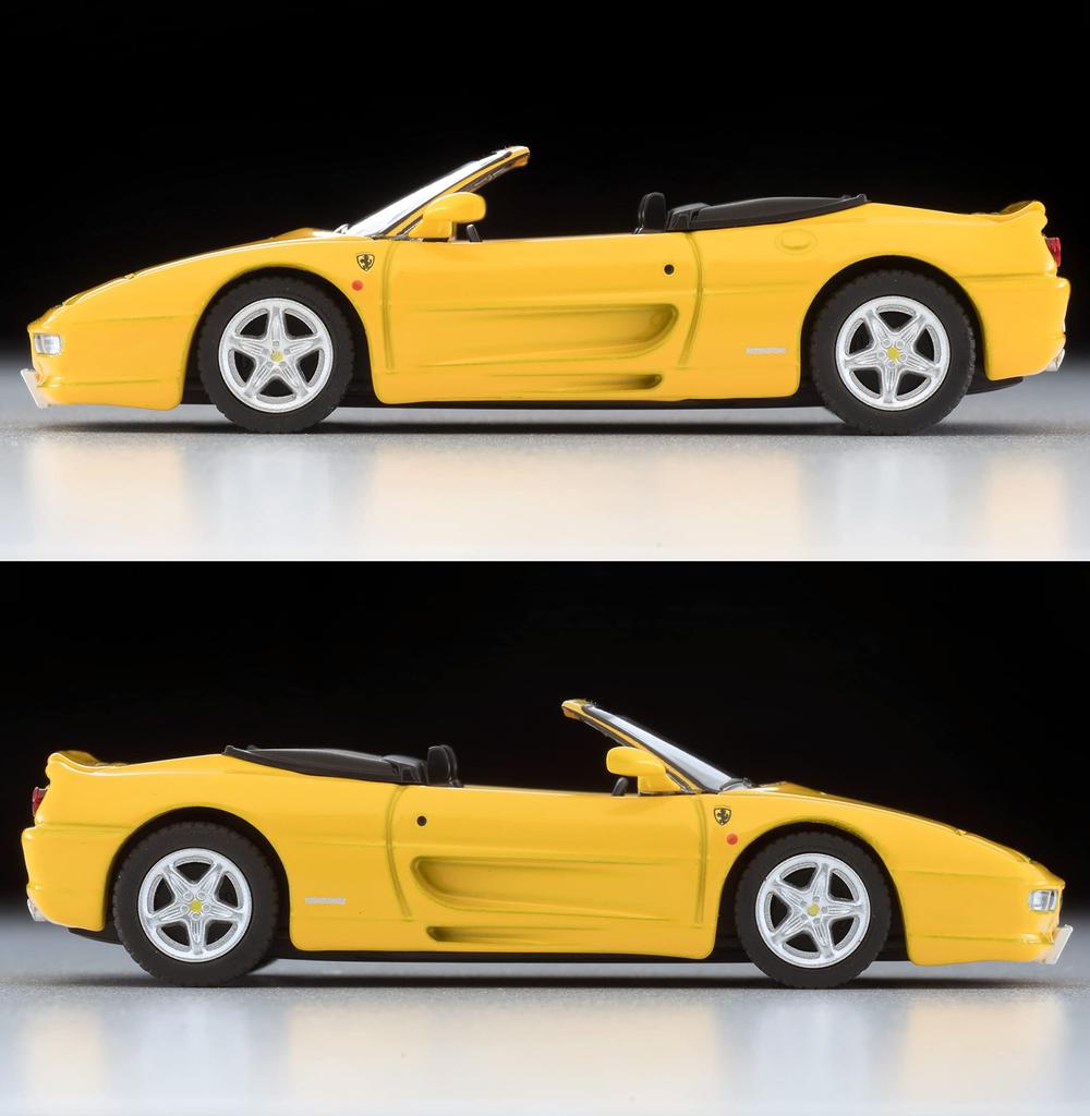TOMYTEC Tomica Limited Vintage Neo Ferrari F355 Spider Žlutý Hotový produkt 1/64 LV-N