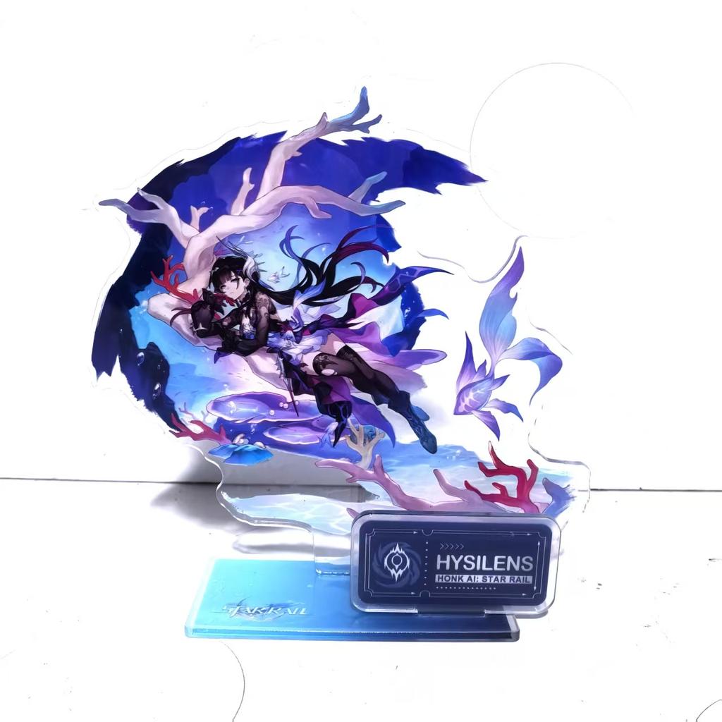 Game Figure Honkai: Star Rail Sunday Jiao Qiu Yunli Firefly Jingliu Acrylic Stand Model Plate Cosplay Anime Keychain Fans Gift