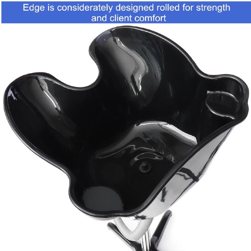 Heigh92-130 Cm Adjustable Hair Washing Salon Basin Shampoo Bowl Sink Drain Hose Stand Holder Home Bathroom Fixture for Sick Elder
