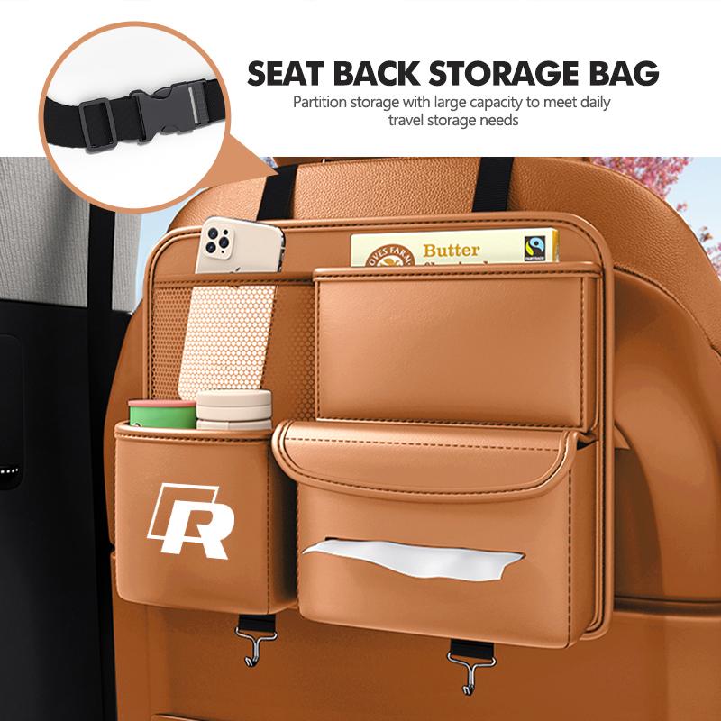 Car Backseat Organizer Storage Bag Seat Back Hanging Bag For Volkswagen VW Golf Jetta Passat Mk4 Mk5 Mk6 CC B5 B6 B7 Golf 4 Zj6