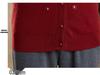 Stylish Velvet Cardigan for Middle-Aged & Elderly Women - Autumn/Winter Thick Warm Sweater
