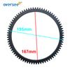 6AH-85550-10 Flywheel Crown Gear Ring For YAMAHA F15A Outboard Motor 15HP 6AH-85550 6AH Seapro F20