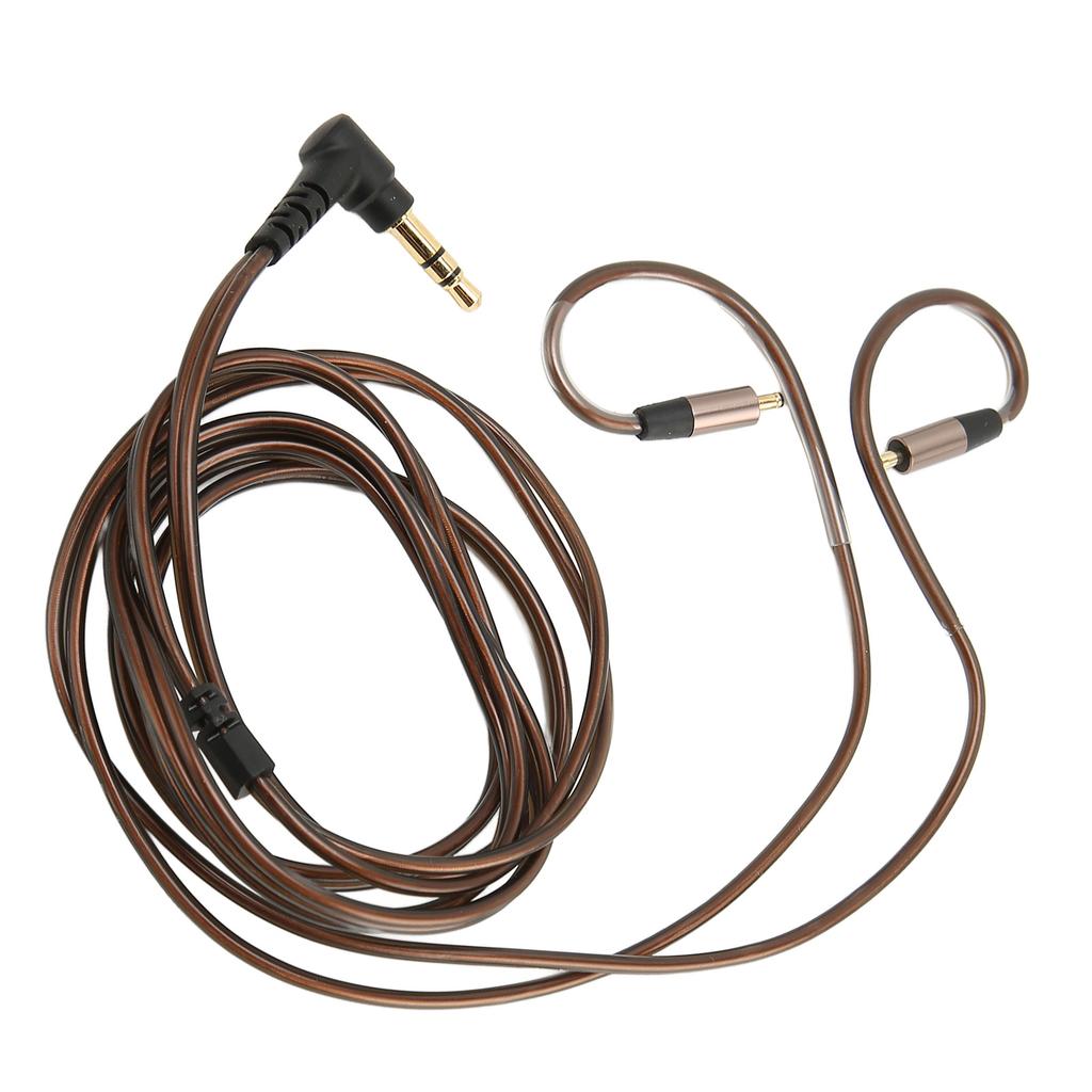 Replacement Earphone Cable Gold Plated 3.5mm Plug Lossless OFC Earbuds Upgrade Wire for IRock A8