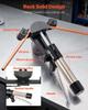 Hydraulischer Rohrbiegesatz, 6 mm bis 22 mm, Kupferrohrbieger, HVAC-Biegewerkzeugsatz, 90°-Biegung, mit 7 Aluminiumlegierungs-Formen, für HVAC-Luft