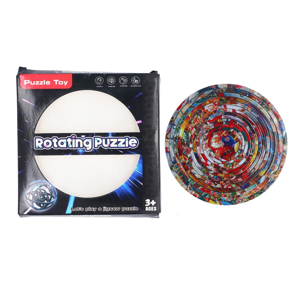 Obrotowa układanka typu flip Plastikowa obrotowa układanka 3D Zabawka dekompresyjna Prezent na festiwal rocznicowy