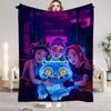 K-Pop Demon Hunters Blanket Girls Boys Plush Throw Blanket Novelty Warm Blanket All Season Gift
