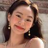 Korean Ins Blogger Fever Same 3 Gold Balls Pendant Earrings French Style Minimalist Jewelry Women