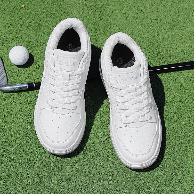 Große Größen 36-47 Damen und Herren Golfschuhe Anti-Rutsch-Spikes Golf-Sneaker Stoßdämpfend Golfer-Schuhwerk Outdoor-Wander-Sneaker