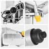 Aluminium Engine Oil Cooler Filter Housing 11428586673 11428596283 For BMW X3 X4 X5 630i 730Li 420i 430i 320i 330i 220i 225i