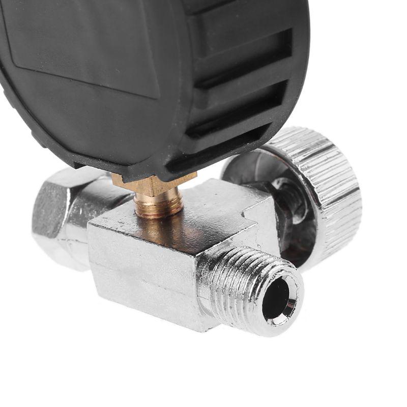 Digitaler Luftdruckregler 0–200 PSI – 1/4 Zoll, Für Spritzpistolen & Kompressoren, Aus Legierung, Mit Manometer