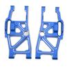 RC Front and Rear Lower Suspension Arm Set Aluminum Alloy RC Swing Arm Set for Traxxas 1 10 MAXX 2.0 RC Cars Dark Blue