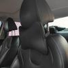 2 Pack Car Neck Pillow PU Leather Automotive Headrest Pillow for Car Support Neck Pain Relief Universal Car Pillow (Black)